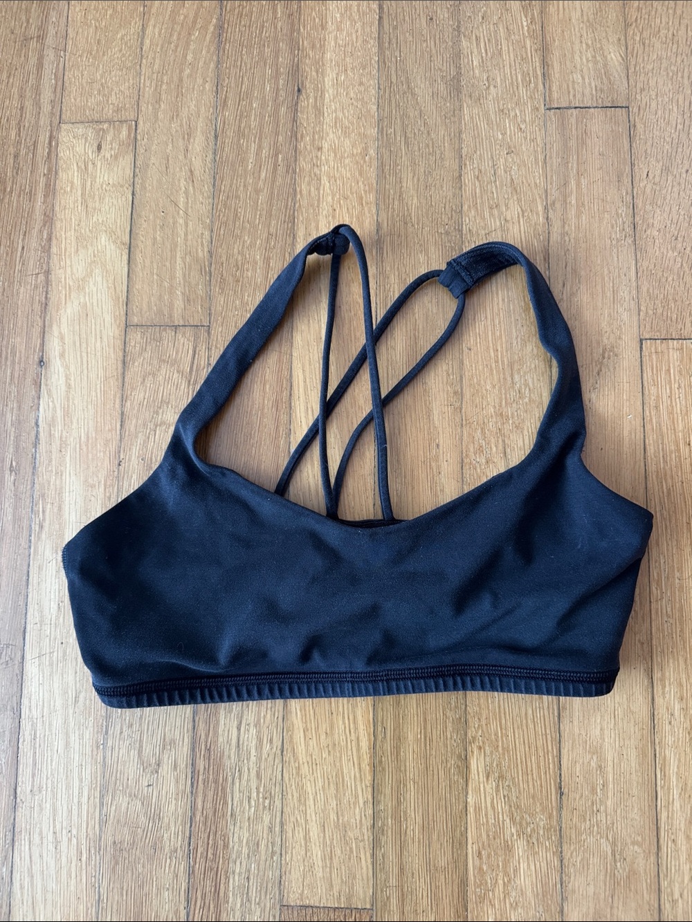Lululemon Black Sports Bra - size 4